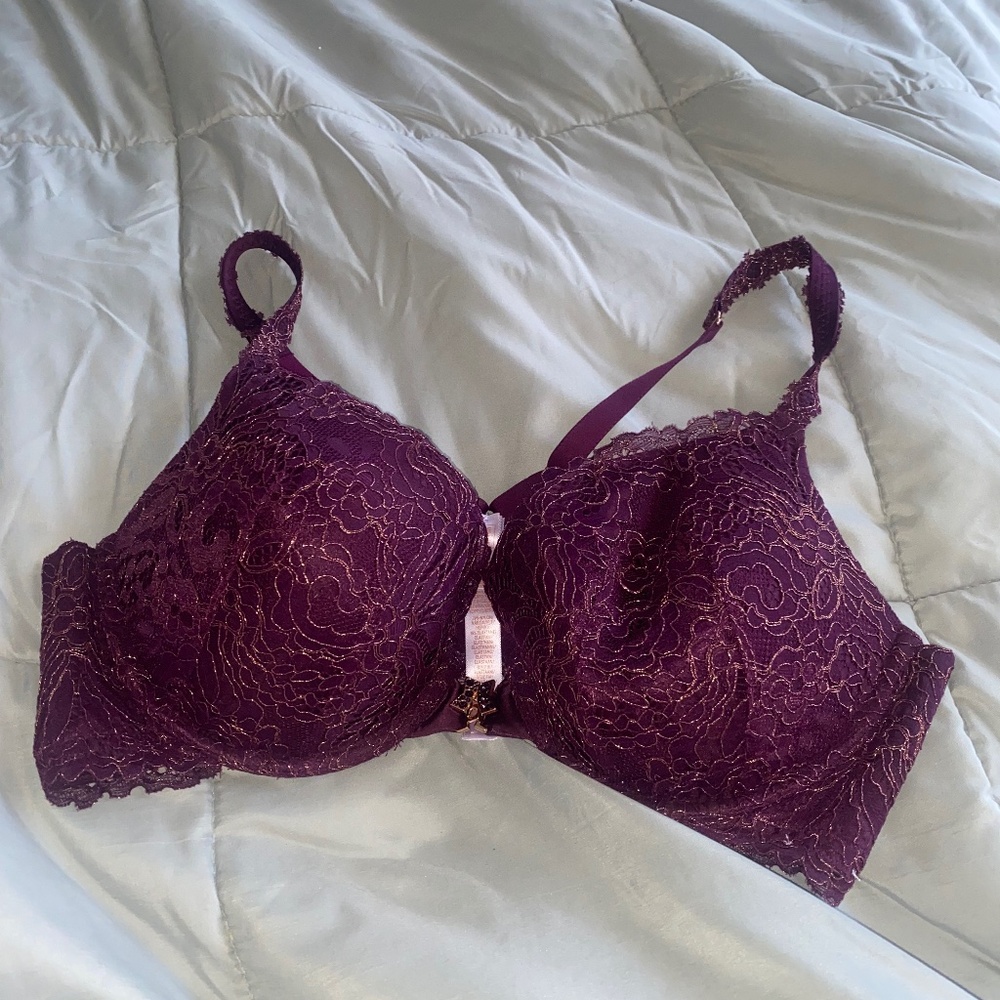 Savage x Fenty Bra - Purple & Gold 40DD/E
